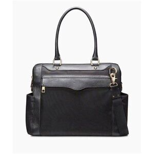 NWT Rebecca Minkoff Knocked Up Diaper Bag - Black